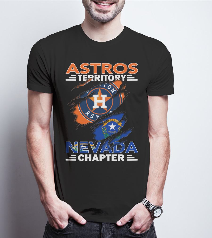 Astros Territory Houston Nevada Chapter Battle Born T-Shirt