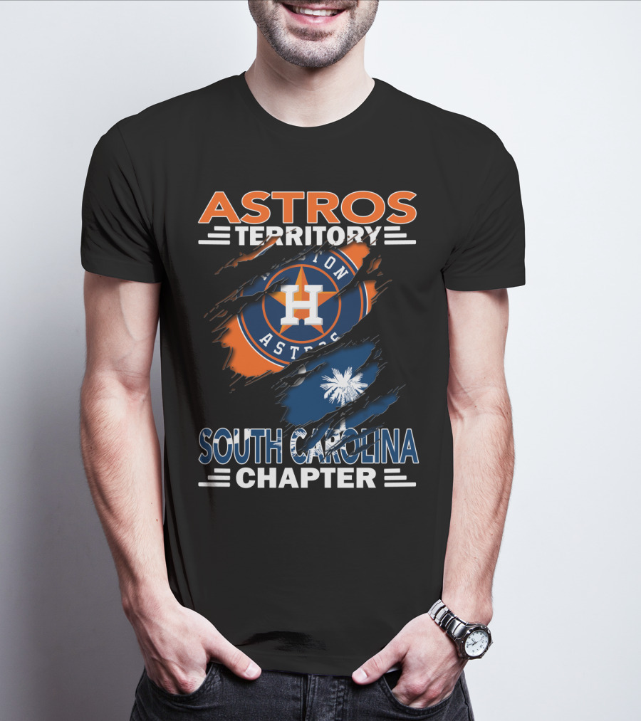 Astros Territory South Carolina Chapter Houston Astros Fanspalmetto State T-Shirt