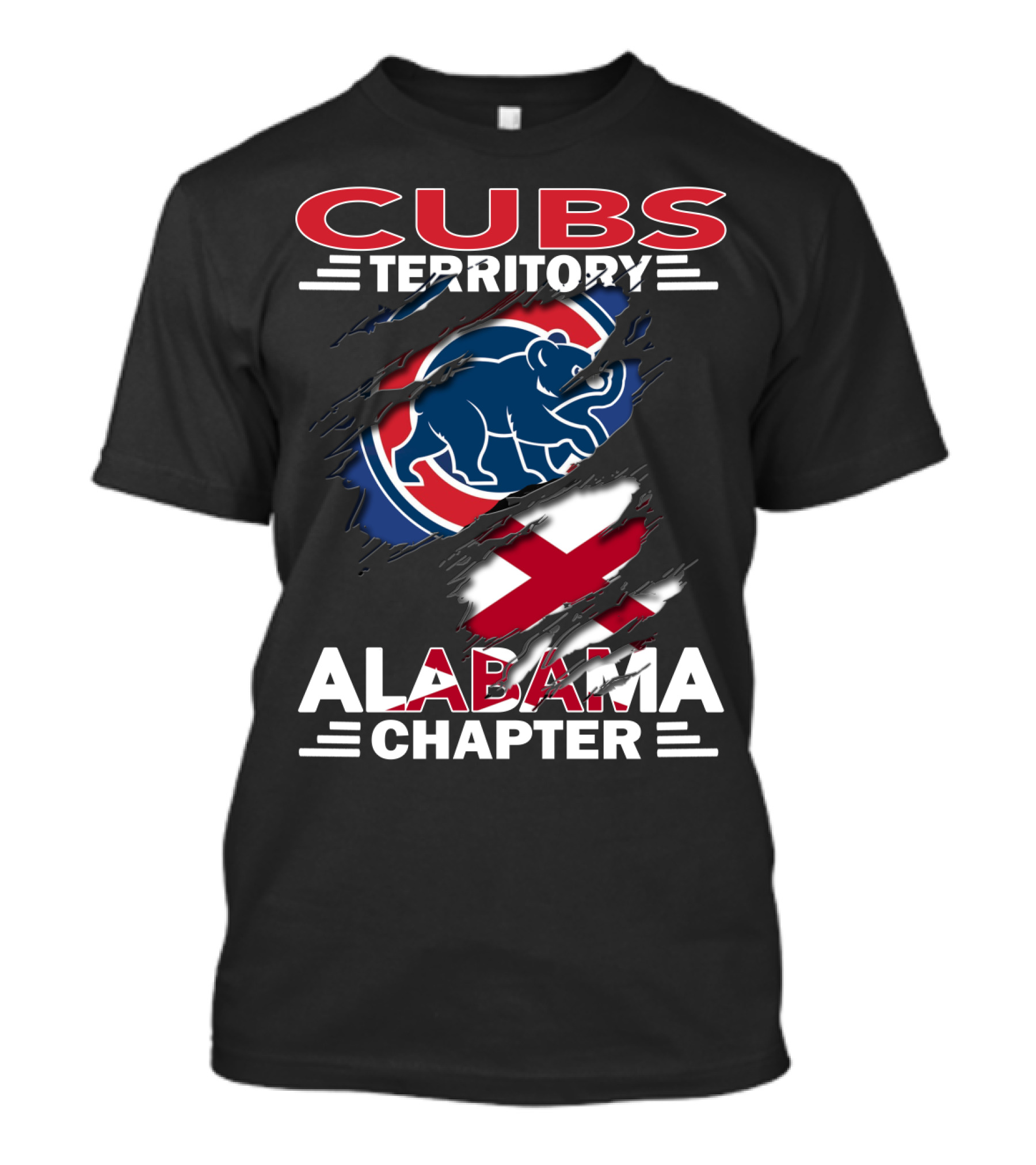 Cubs Territory Alabama Chapter熊_DOMINO T-Shirt