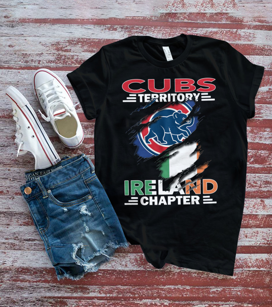 Cubs Territory Ireland Chapter Flag And Bear Emblem T-Shirt