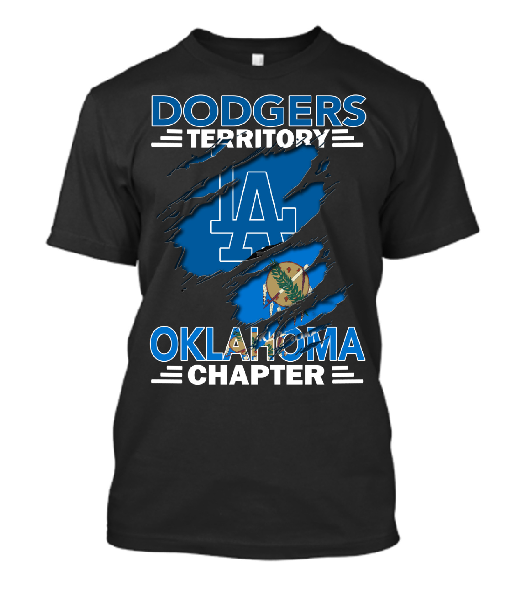 Dodgers Territory LA Oklahoma Chapter T-Shirt