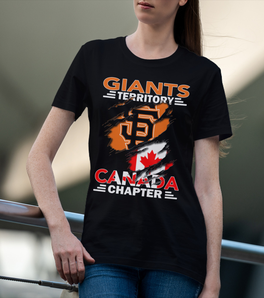 San Francisco Giants Territory Canada Chapter T-Shirt