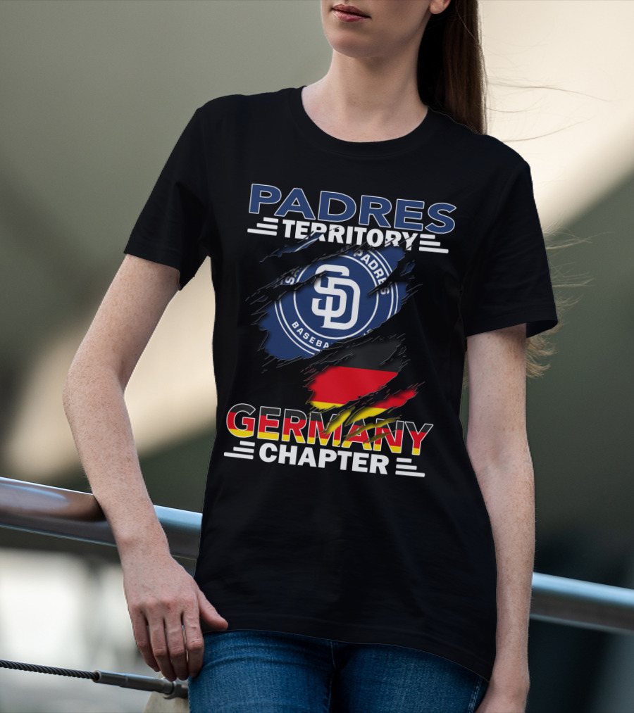 San Diego Padres Baseball Germany Chapter Padres Territory T-Shirt