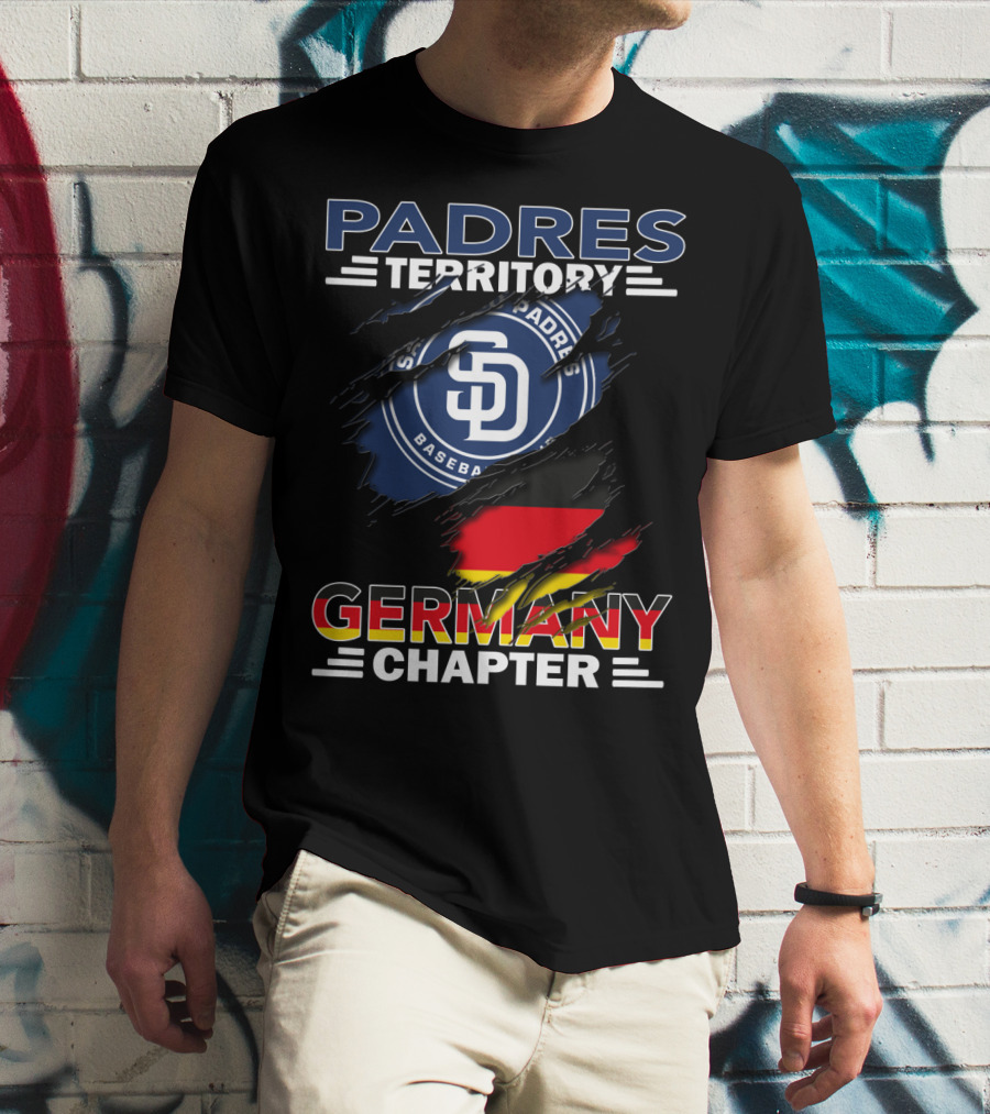 San Diego Padres Baseball Germany Chapter Padres Territory T-Shirt