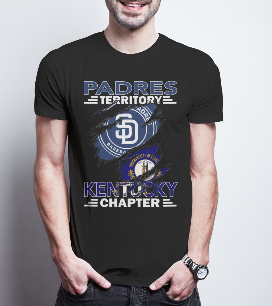 Padres Territory Commonwealth Of Kentucky Chapter Baseball T-Shirt