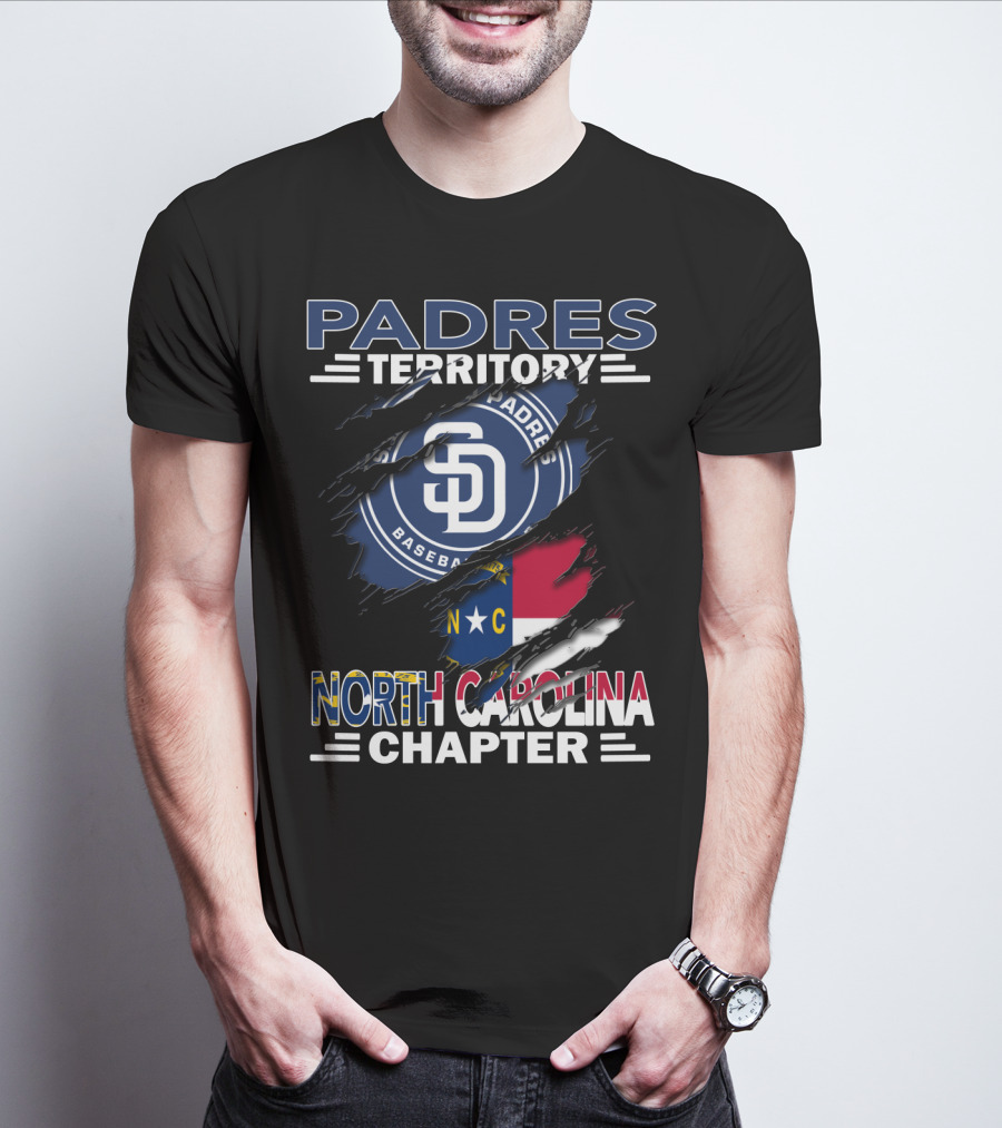 PADRES TERRITORY BASEBALL SD NORTH CAROLINA CHAPTER T-Shirt