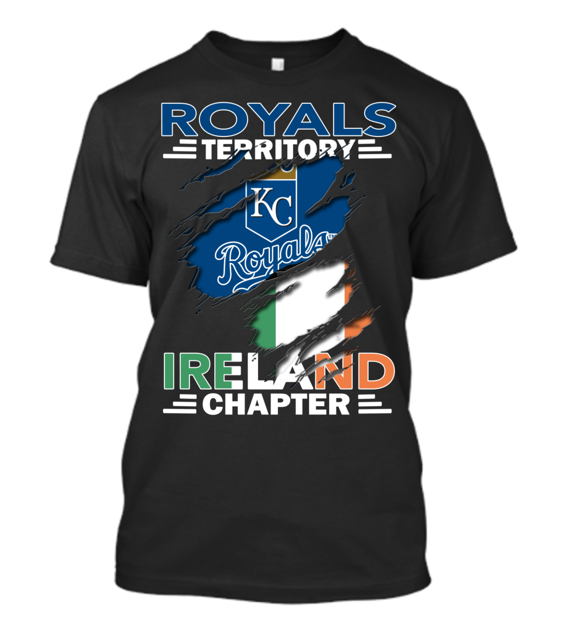 Kansas City Royals Territory Ireland Chapter T-Shirt