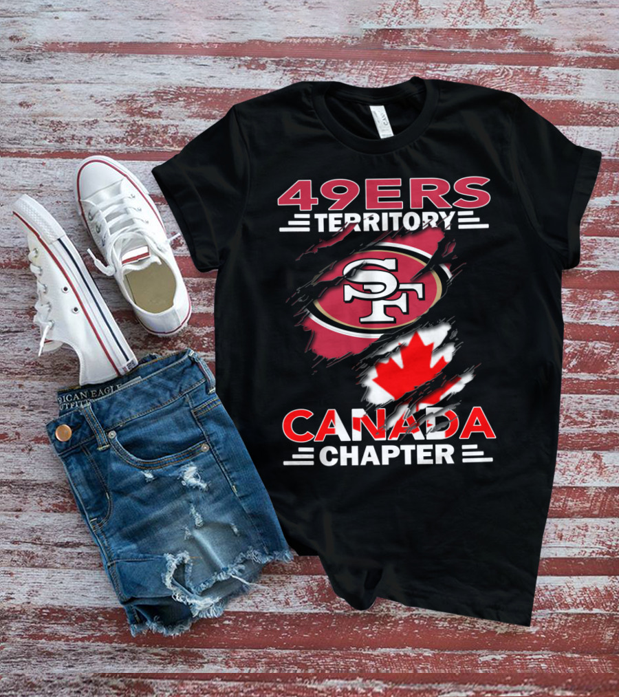 49ers Territory SF Logo Canada Chapter T-Shirt