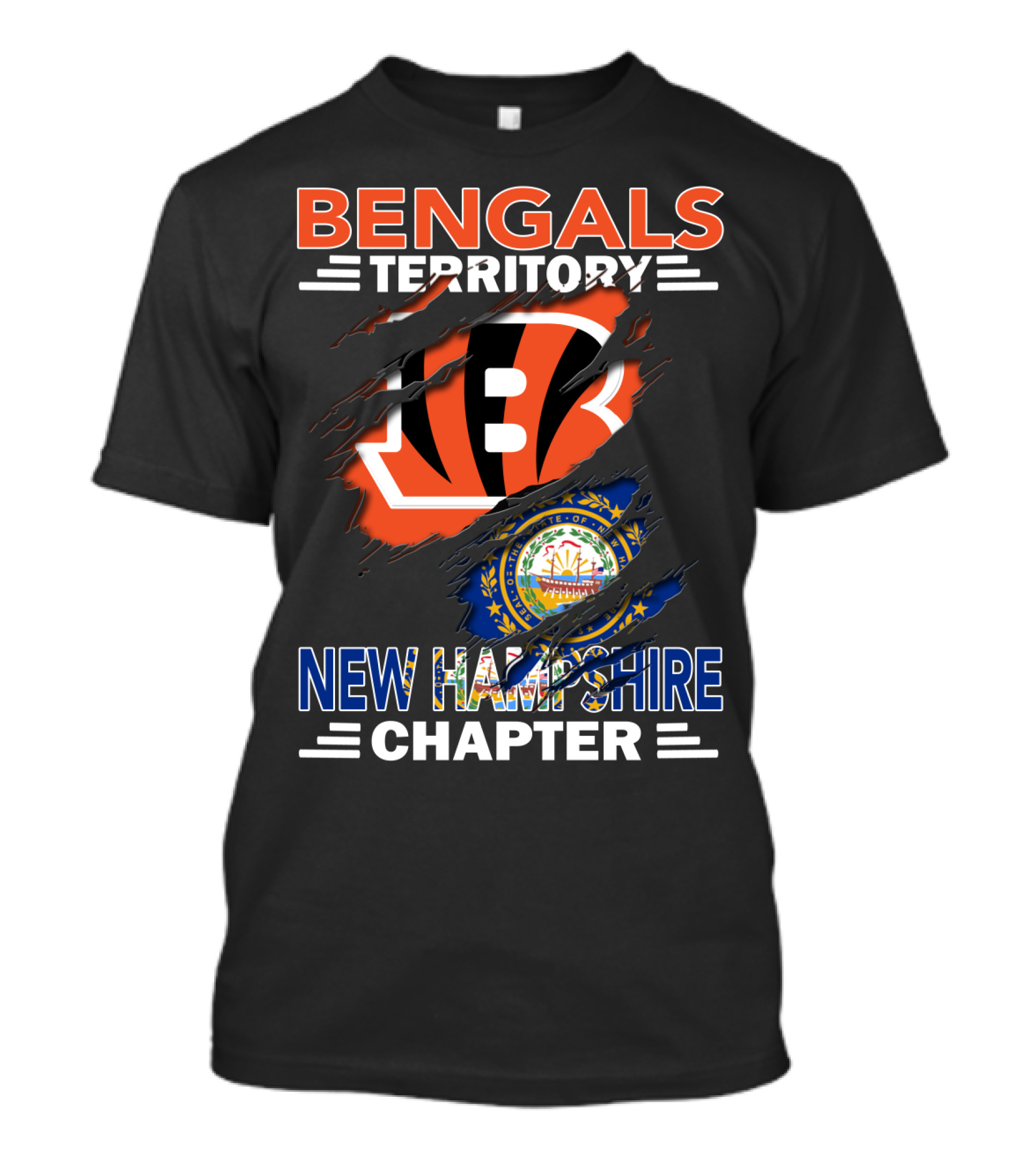 Bengals Territory New Hampshire Chapter T-Shirt