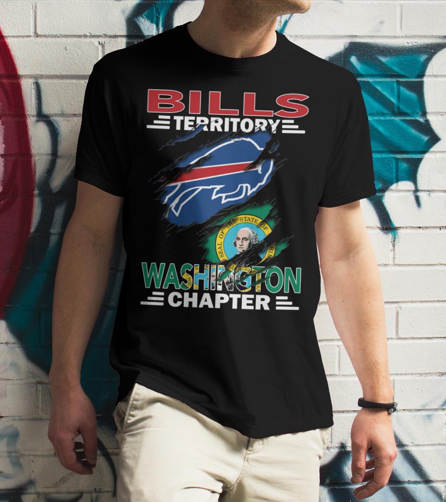 Bills Territory Washington Chapter Seal T-Shirt