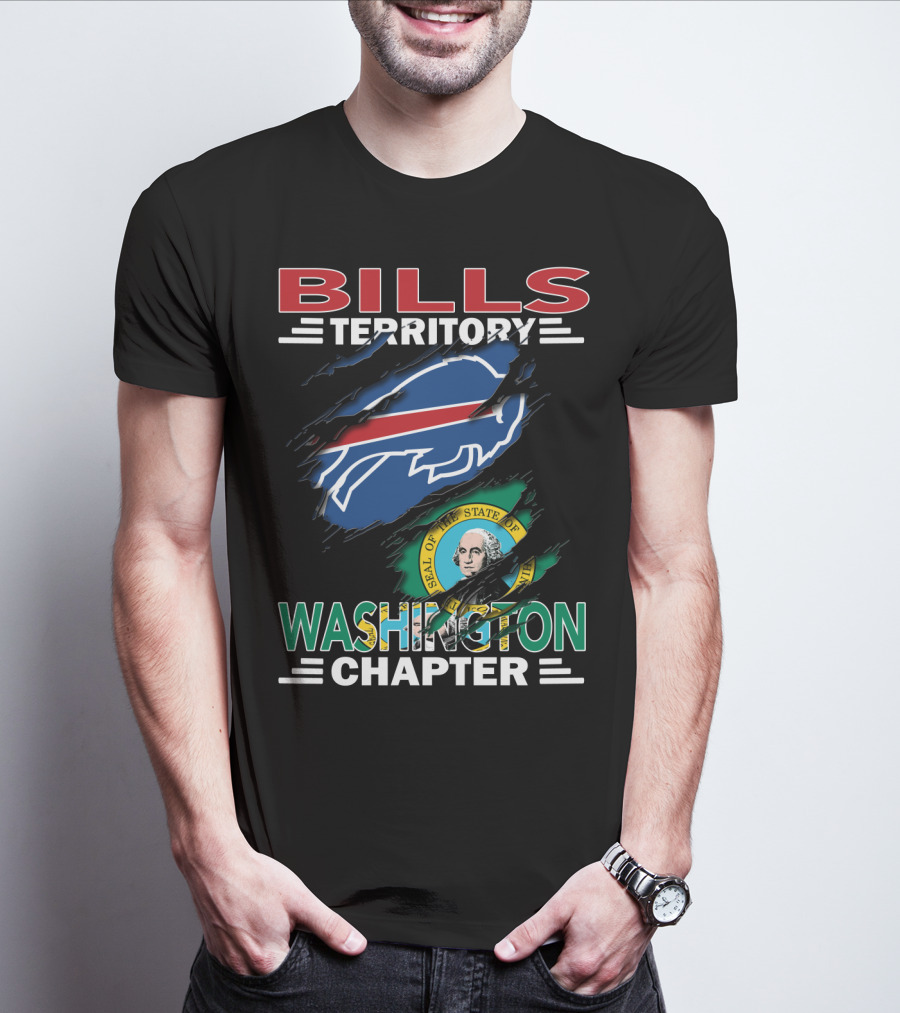 Bills Territory Washington Chapter Seal T-Shirt