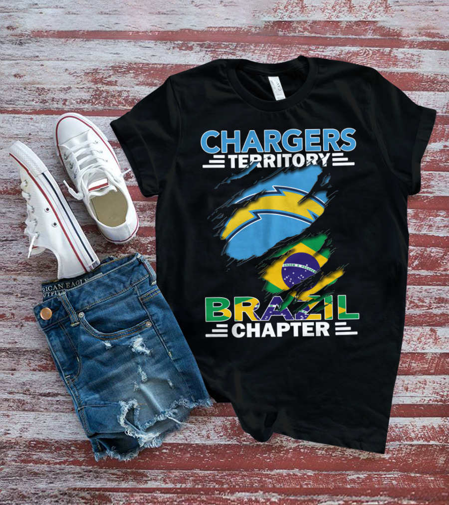 CHARGERS TERRITORY BRAZIL FLAG CHAPTER T-Shirt