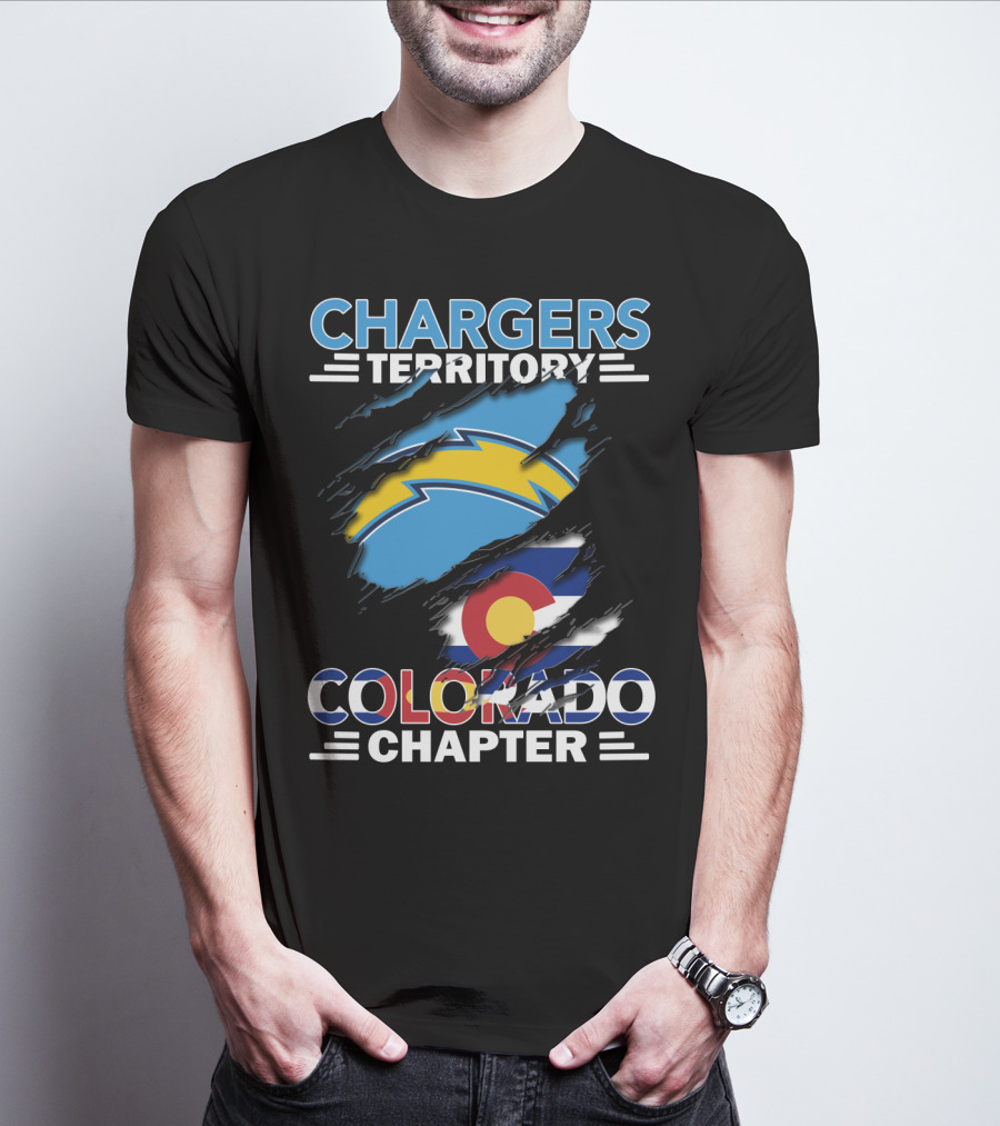 Chargers Territory Colorado Chapter Flag Edition T-Shirt