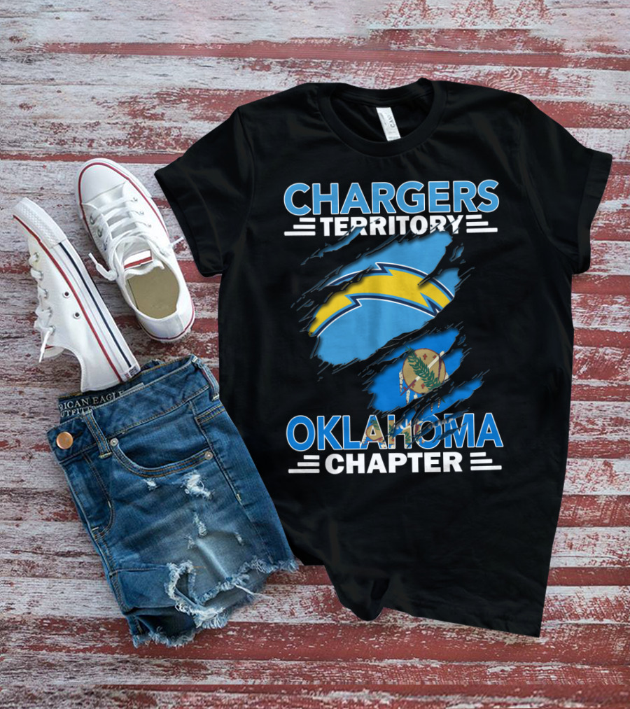 Chargers Territory Oklahoma Chapter NFL Fan Club T-Shirt