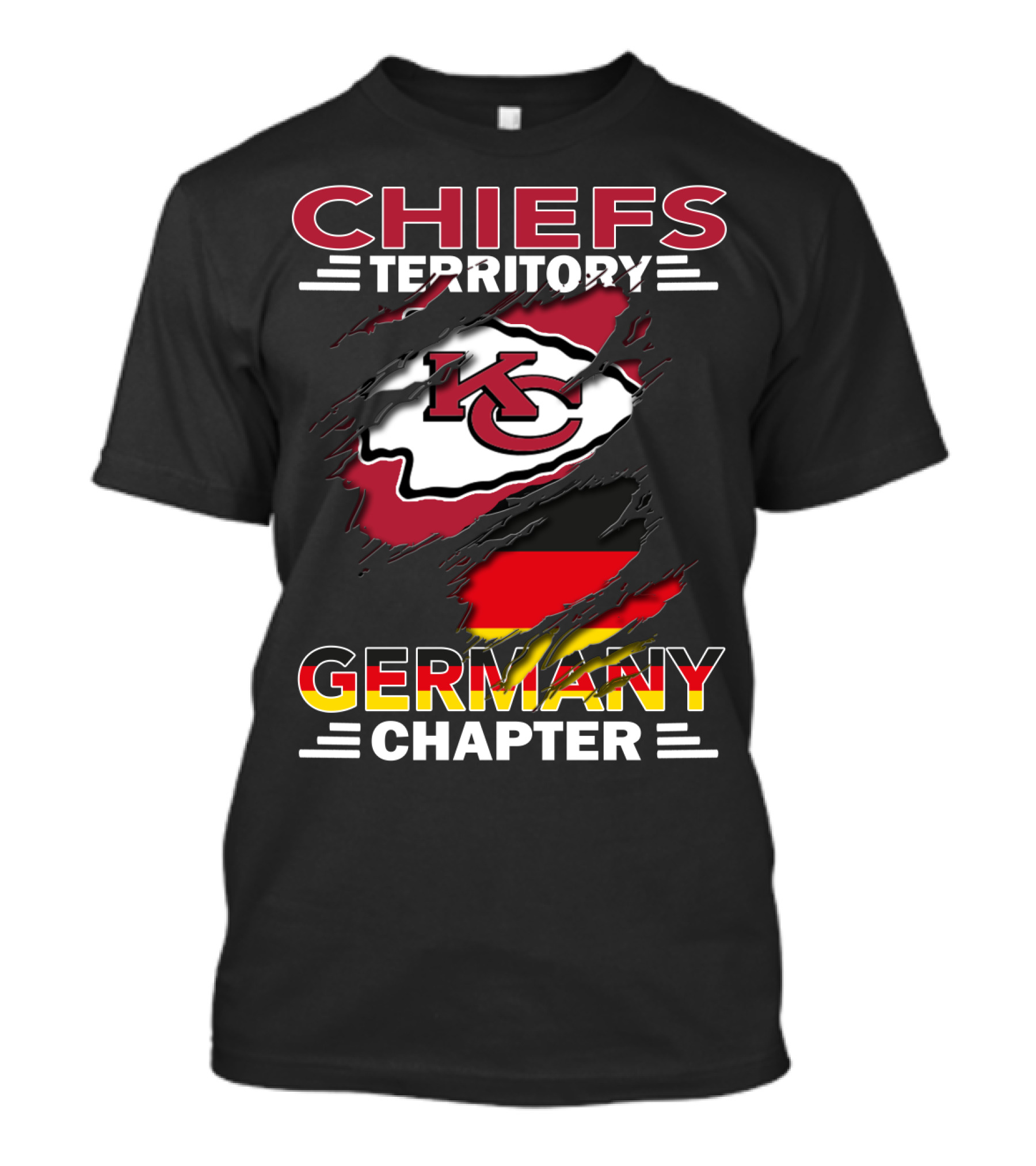 Chiefs Territory KC Logo Germany Chapter T-Shirt