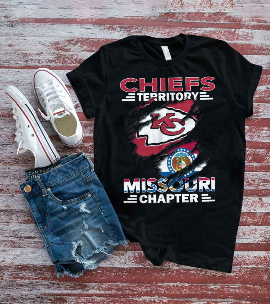 CHIEFS TERRITORY KC Missouri Chapter T-Shirt
