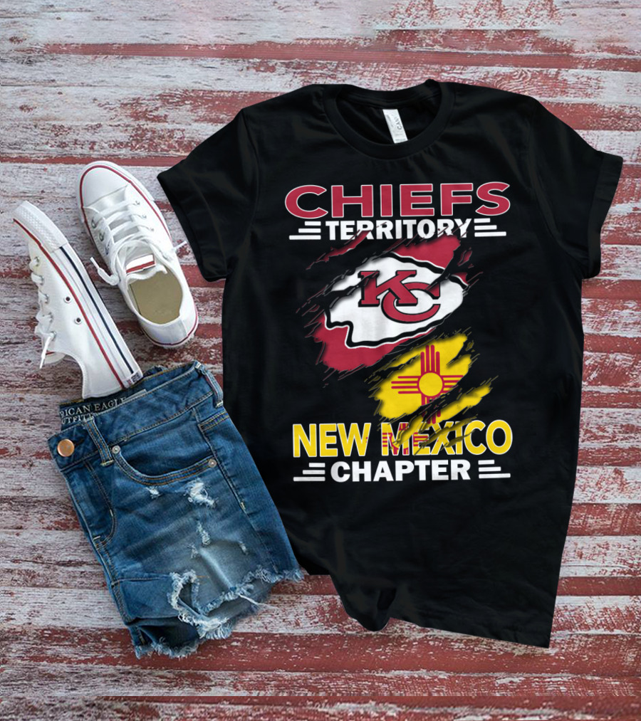Chiefs Territory New Mexico Chapter Kansas City Chiefs Zia T-Shirt