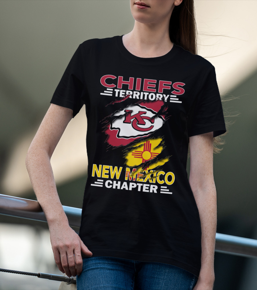 Chiefs Territory New Mexico Chapter Kansas City Chiefs Zia T-Shirt