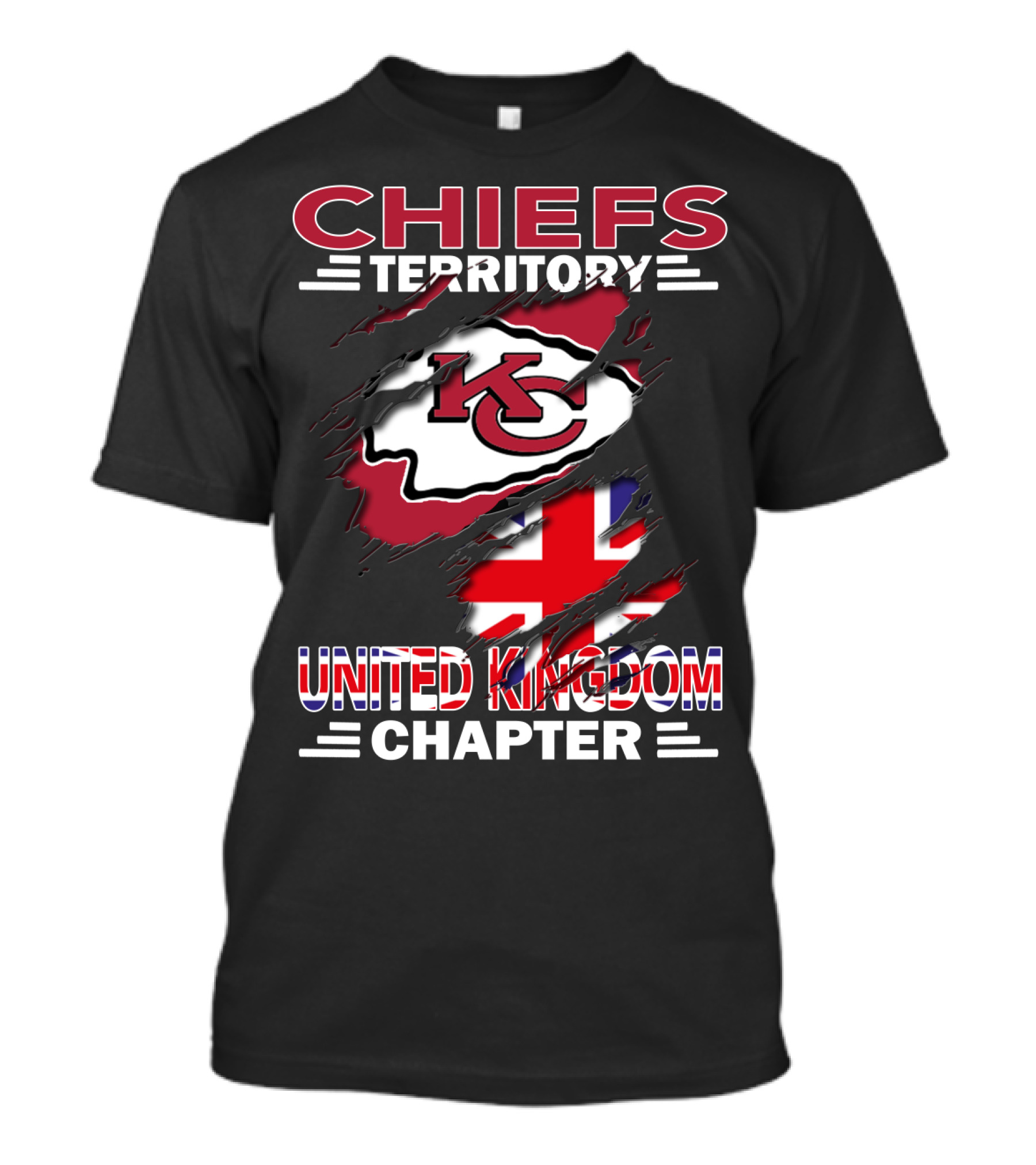 Chiefs Territory KC United Kingdom Chapter T-Shirt