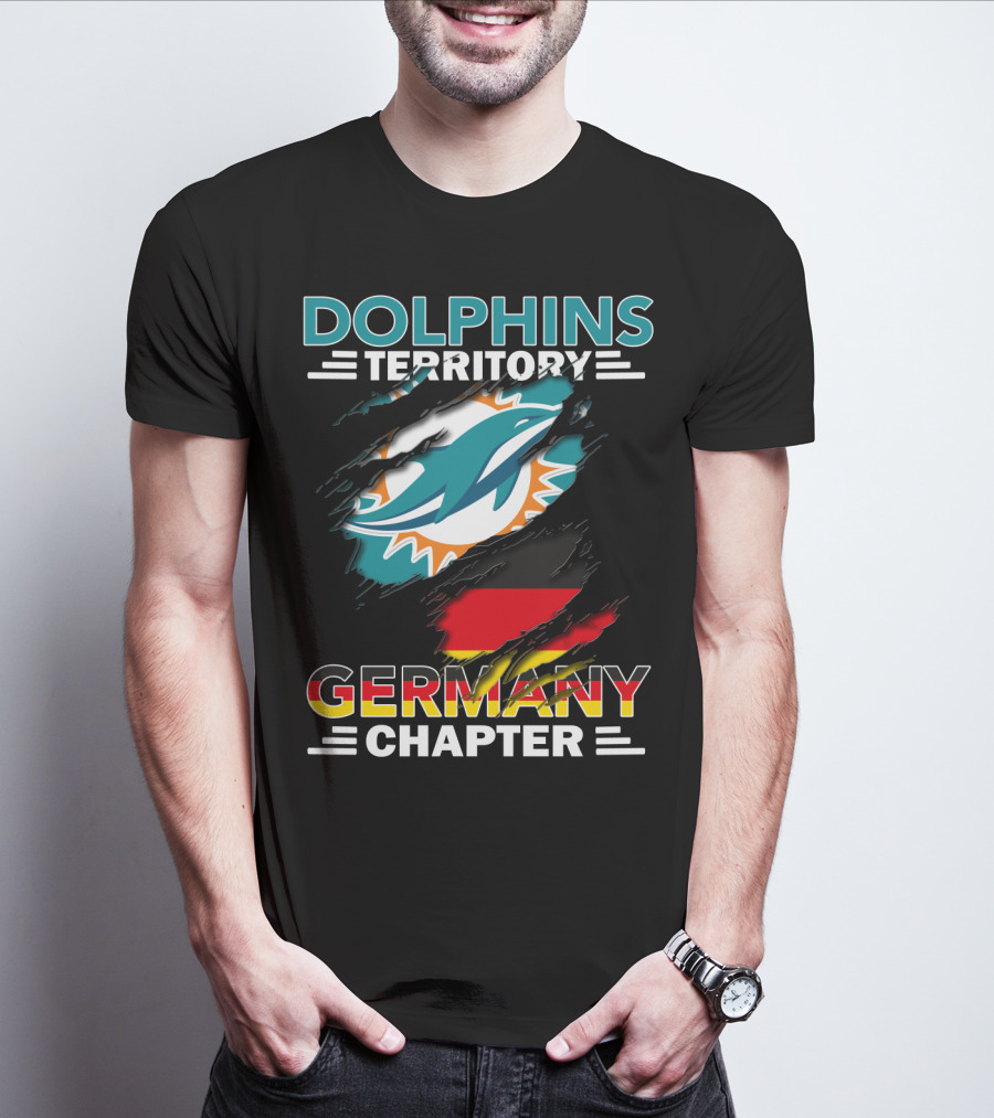 Dolphins Territory Germany Chapter Miami Dolphins T-Shirt