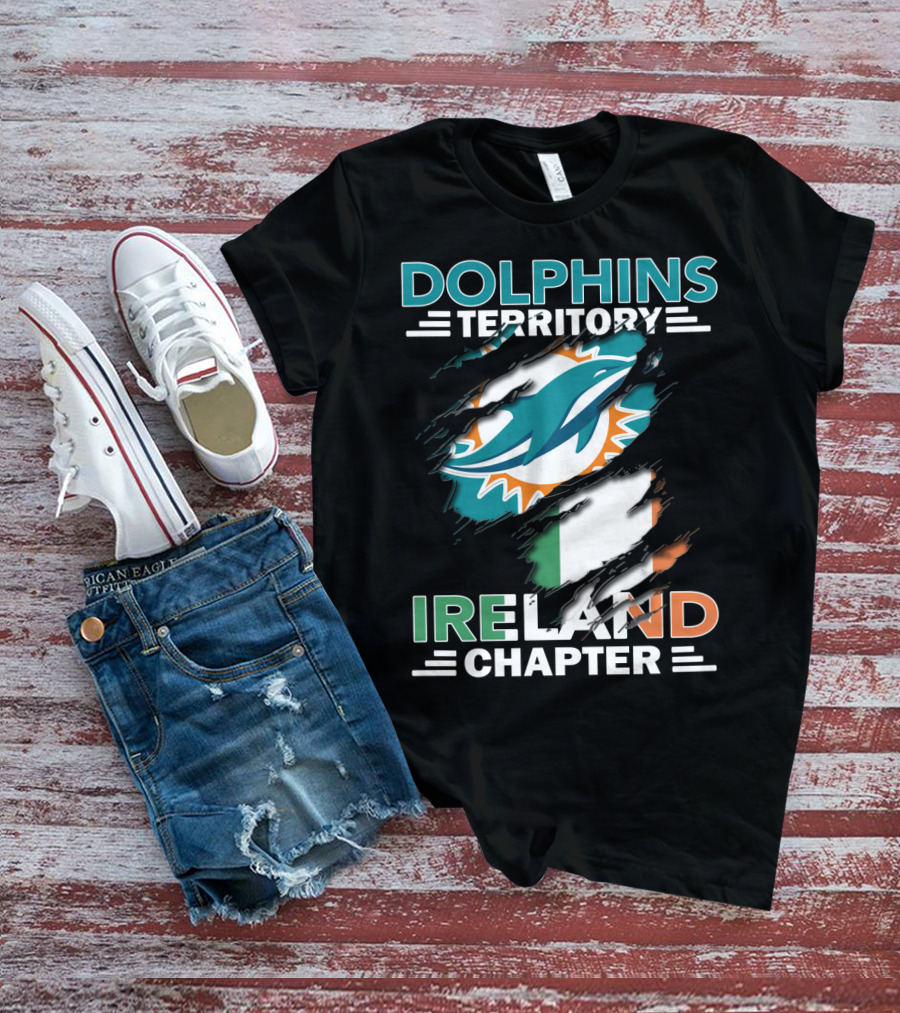 Dolphins Territory Ireland Chapter Miami Dolphins Fan Club T-Shirt