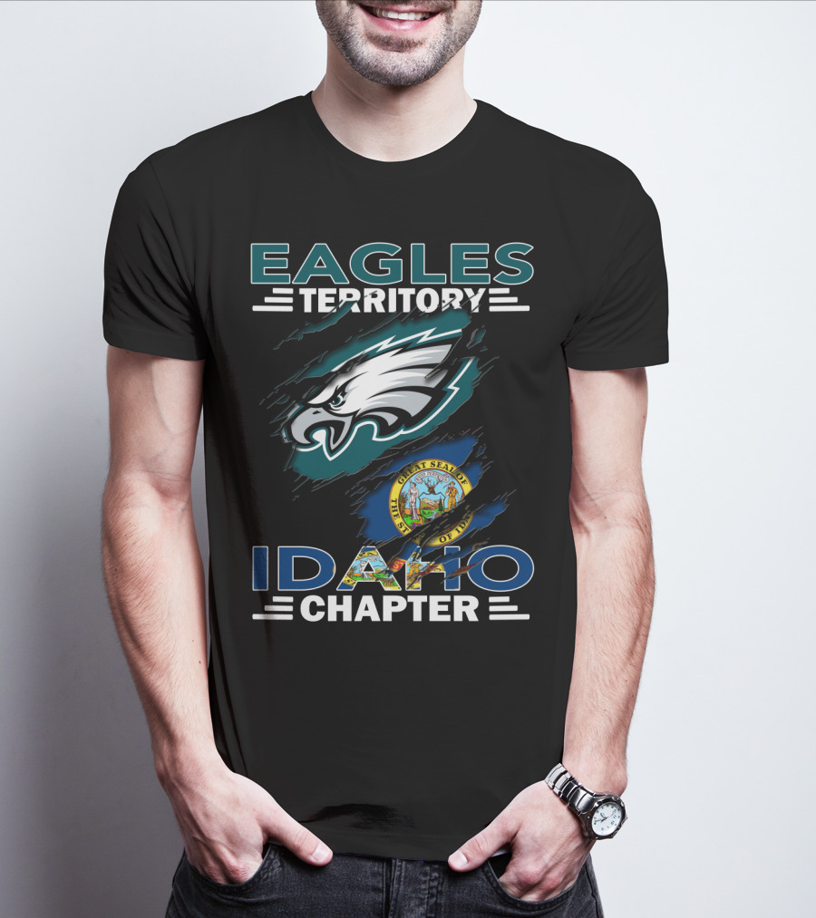 Eagles Territory Idaho Chapter Great Seal Of Idaho T-Shirt
