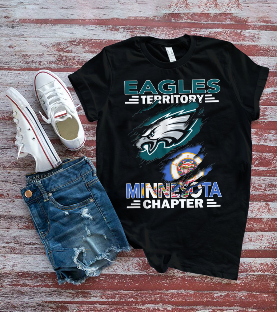 Eagles Territory Minnesota Chapter NFL Fan Club T-Shirt