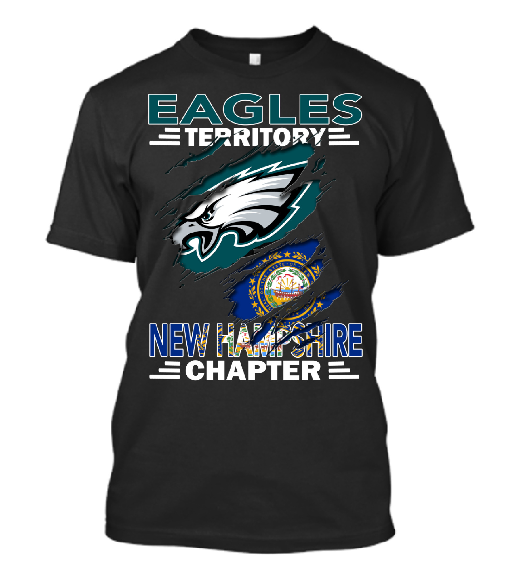 Eagles Territory New Hampshire Chapter Philadelphia Eagles T-Shirt