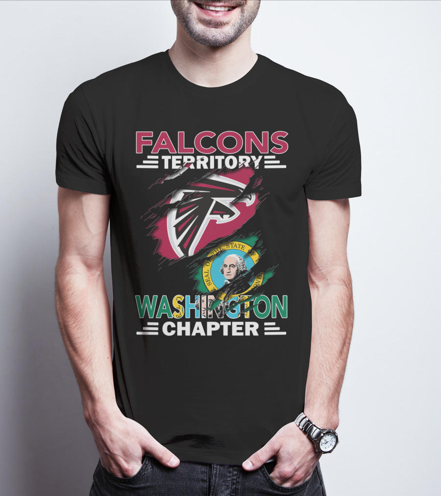 Falcons Territory Washington Chapter Seal T-Shirt