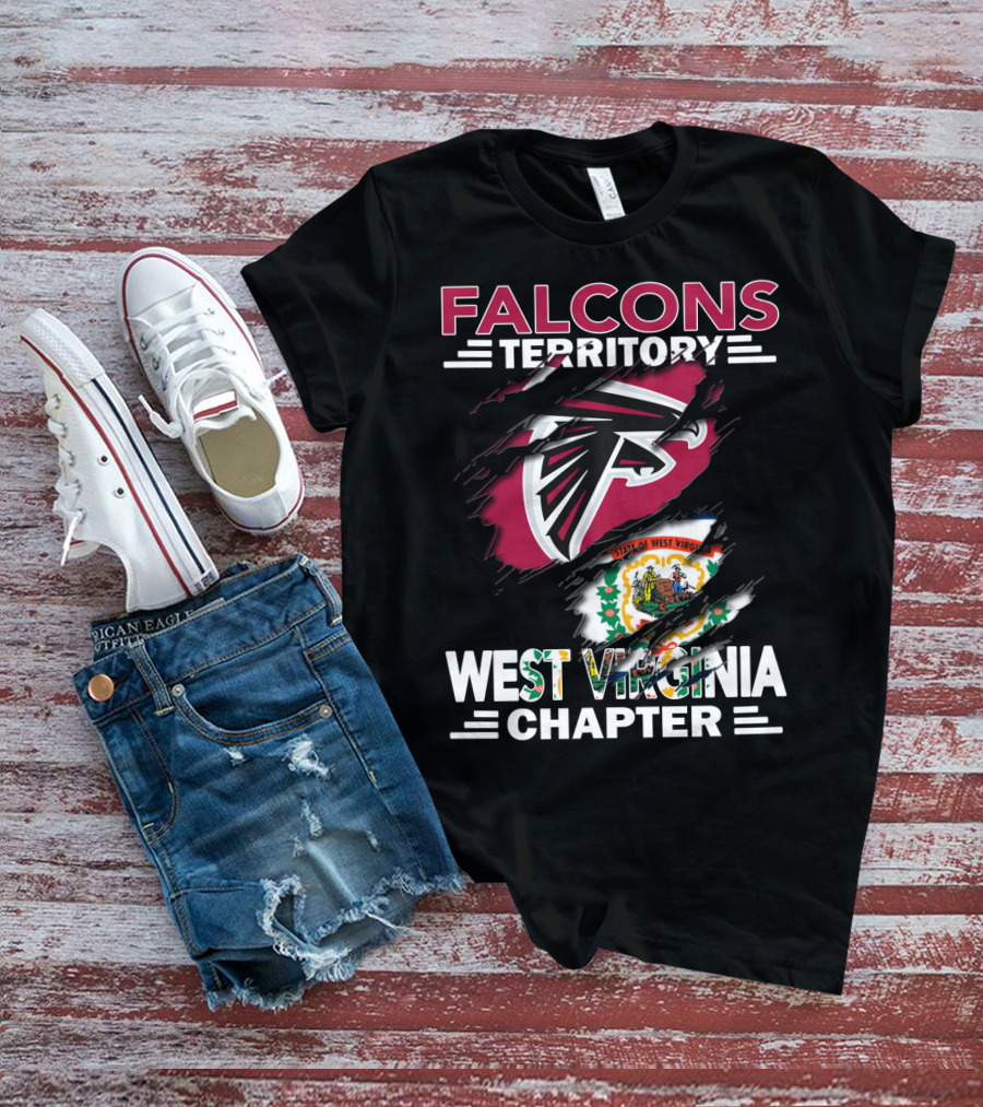 Falcons Territory West Virginia Chapter State Pride T-Shirt