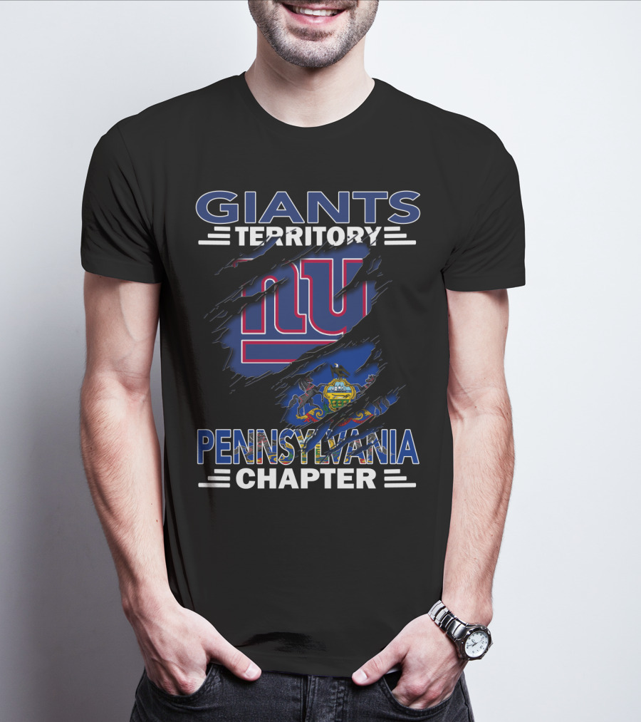 New York Giants Territory Pennsylvania Chapter T-Shirt