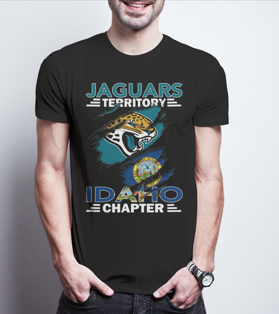 Jaguars Territory Idaho Chapter Great Seal Of Idaho T-Shirt