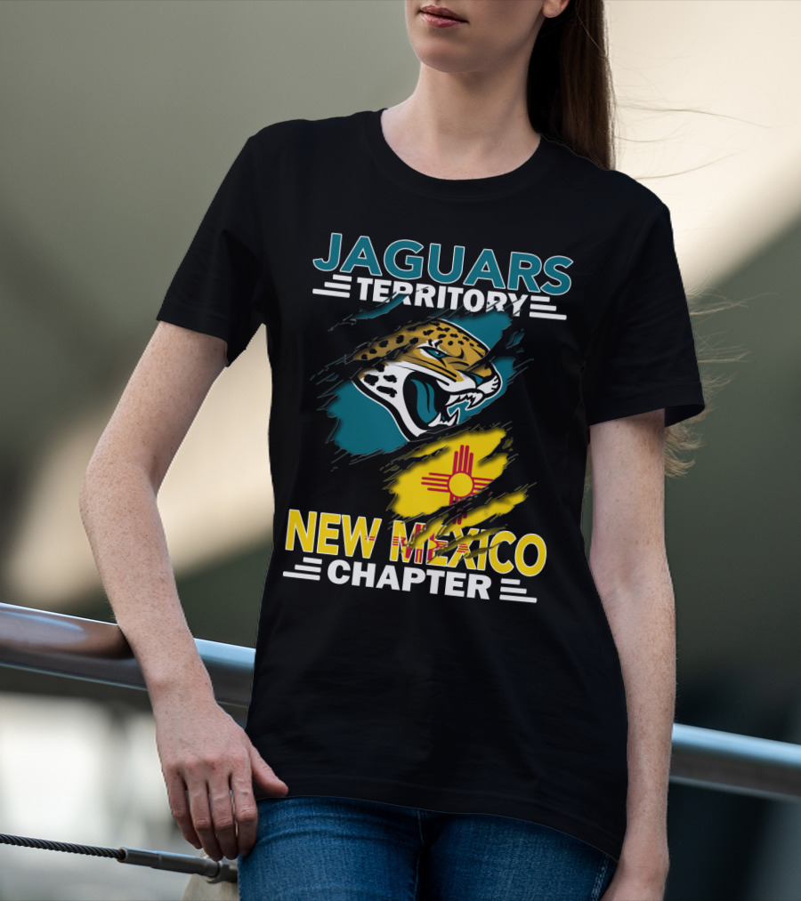 Jaguars Territory New Mexico Chapter State Pride And Team Spirit T-Shirt