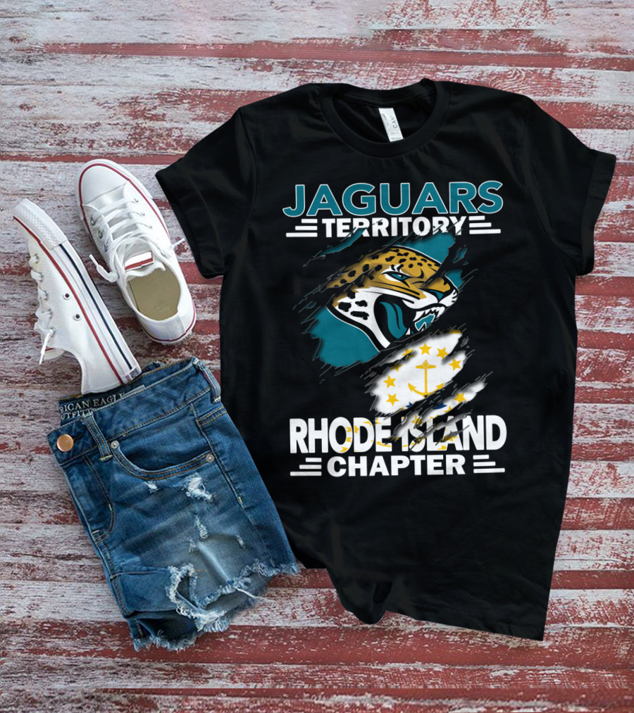 Jaguars Territory Rhode Island Chapter With Fierce Jaguar T-Shirt