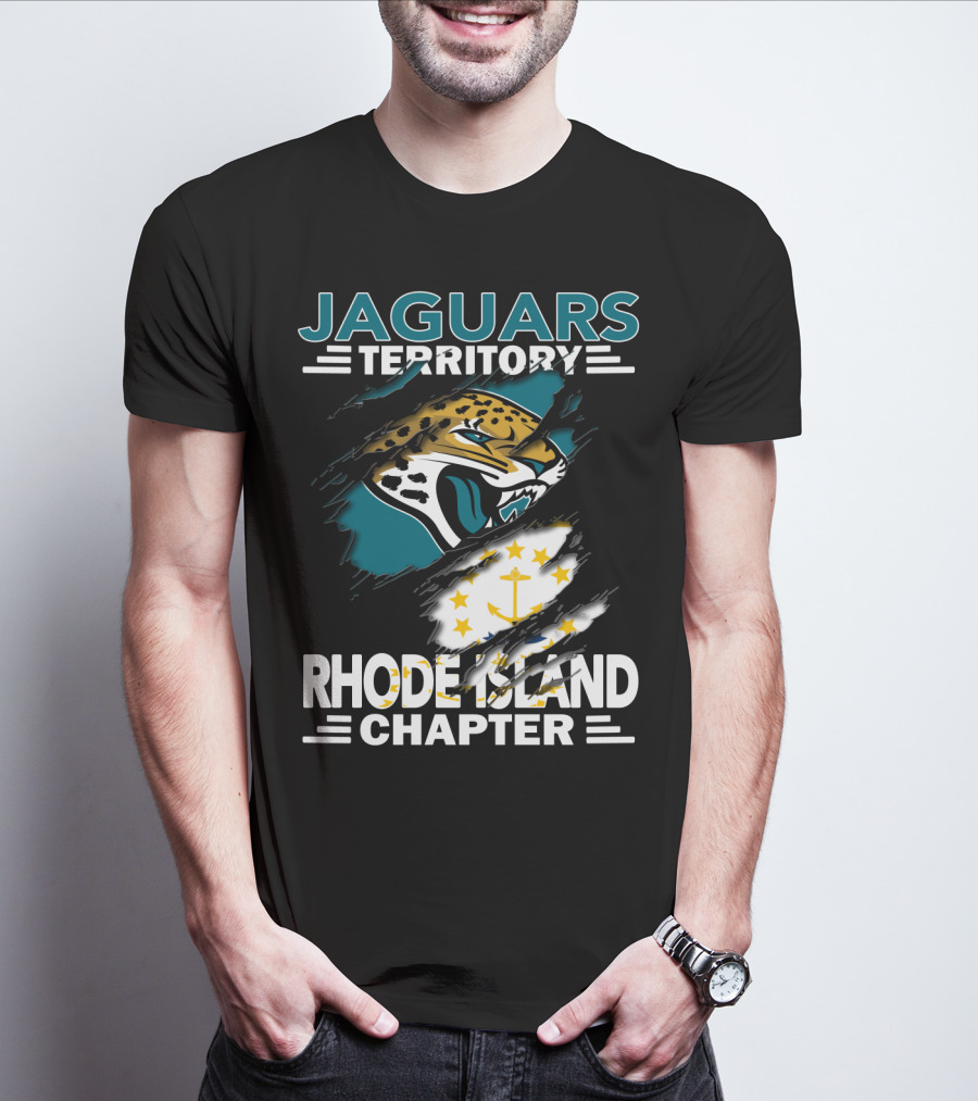 Jaguars Territory Rhode Island Chapter With Fierce Jaguar T-Shirt
