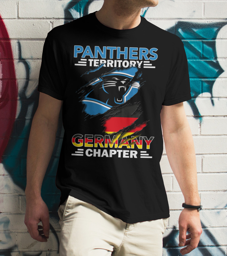 Panthers Territory Germany Chapter Flag T-Shirt