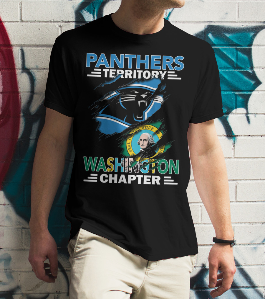 Panthers Territory Washington Chapter Seal T-Shirt