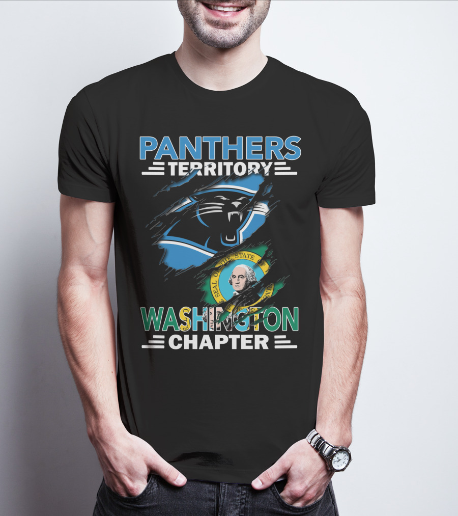 Panthers Territory Washington Chapter Seal T-Shirt