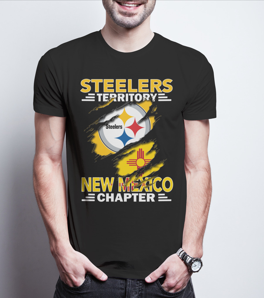 Steelers Territory New Mexico Chapter Steelers Symbol Zia Sun T-Shirt