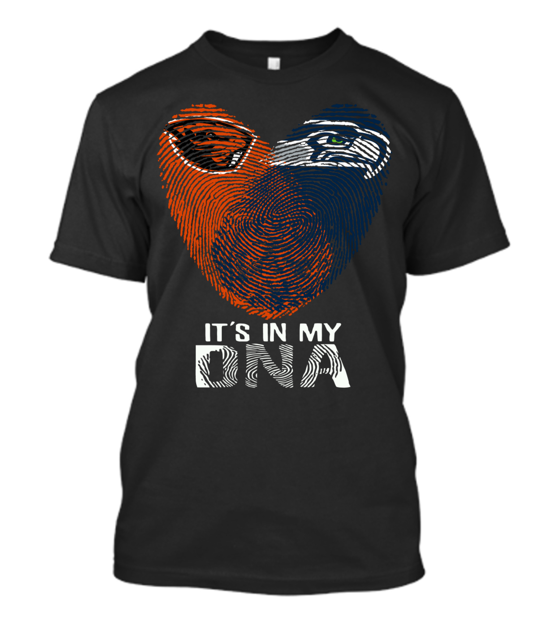 It's In My Dna Oregon State Beavers Seattle Seahawks T-Shirt