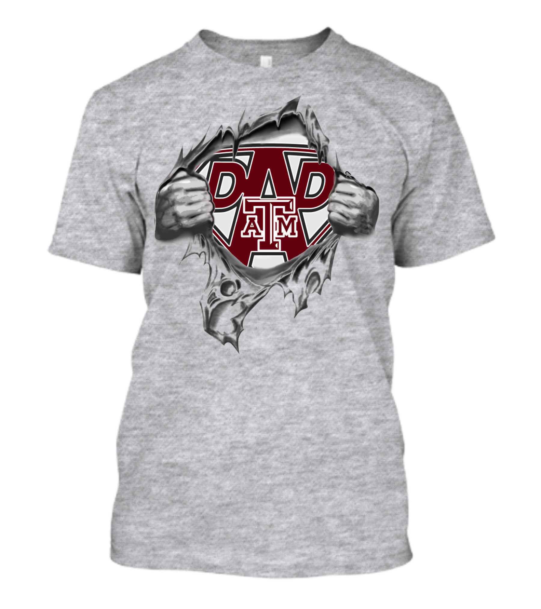 Texas A&M Aggies Super Dad Hero T-Shirt