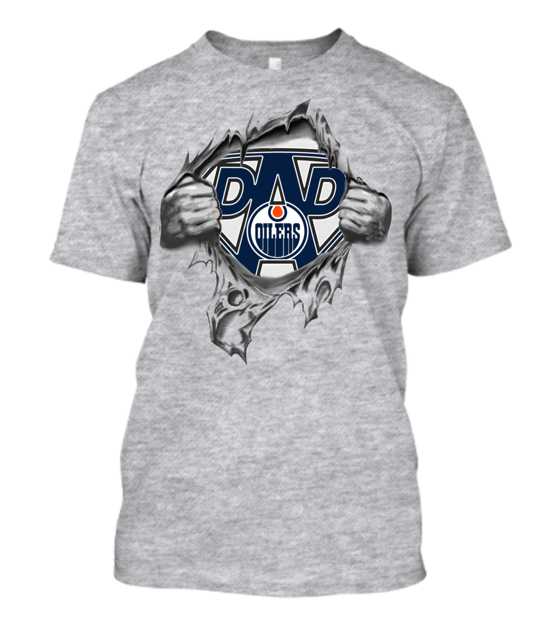 Oilers Dad Super Fan T-Shirt