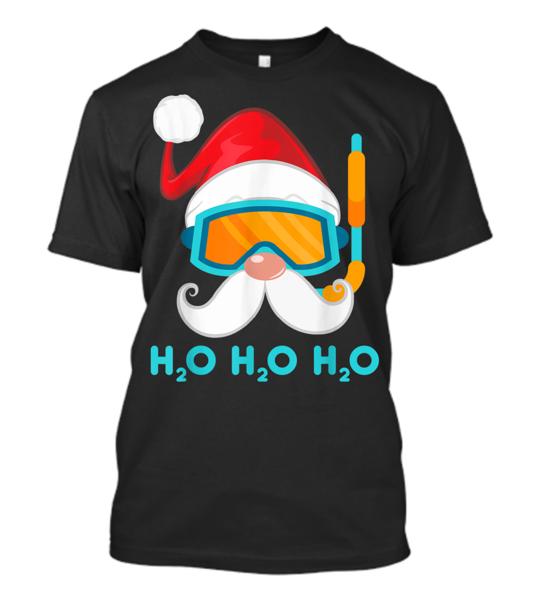 Santa Claus H2O Snorkeling Lover T-Shirt