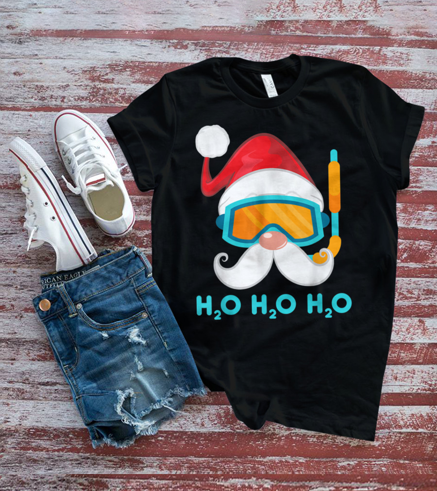 Santa Claus H2O Snorkeling Lover T-Shirt