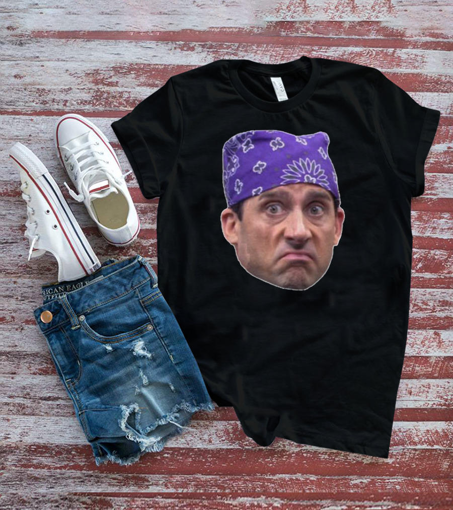 Prison Mike Bandana Head From The Office T-Shirt