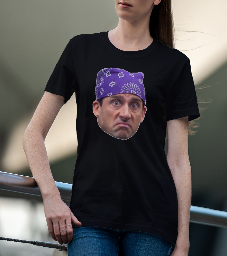 Prison Mike Bandana Head From The Office T-Shirt