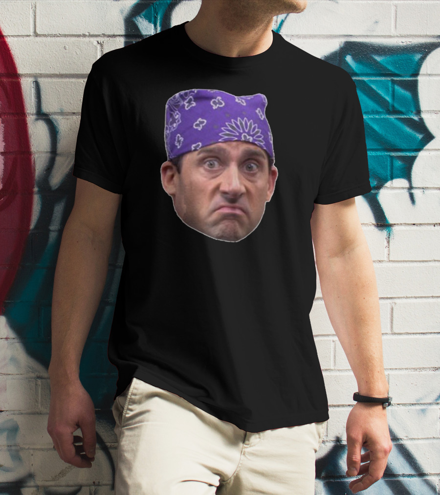 Prison Mike Bandana Head From The Office T-Shirt