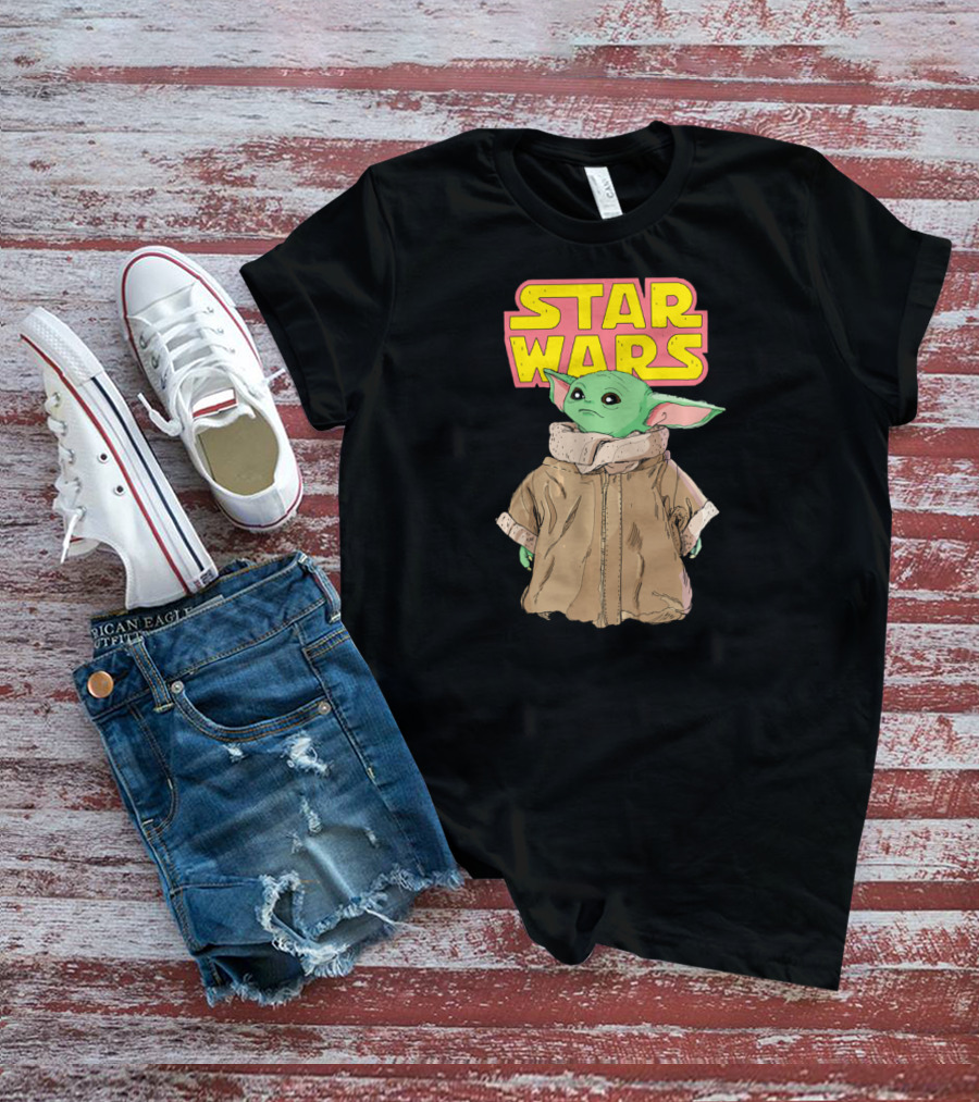Star Wars The Mandalorian The Child Cute Comic T-Shirt