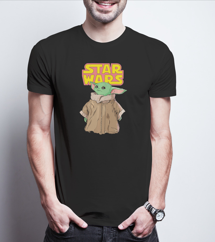 Star Wars The Mandalorian The Child Cute Comic T-Shirt