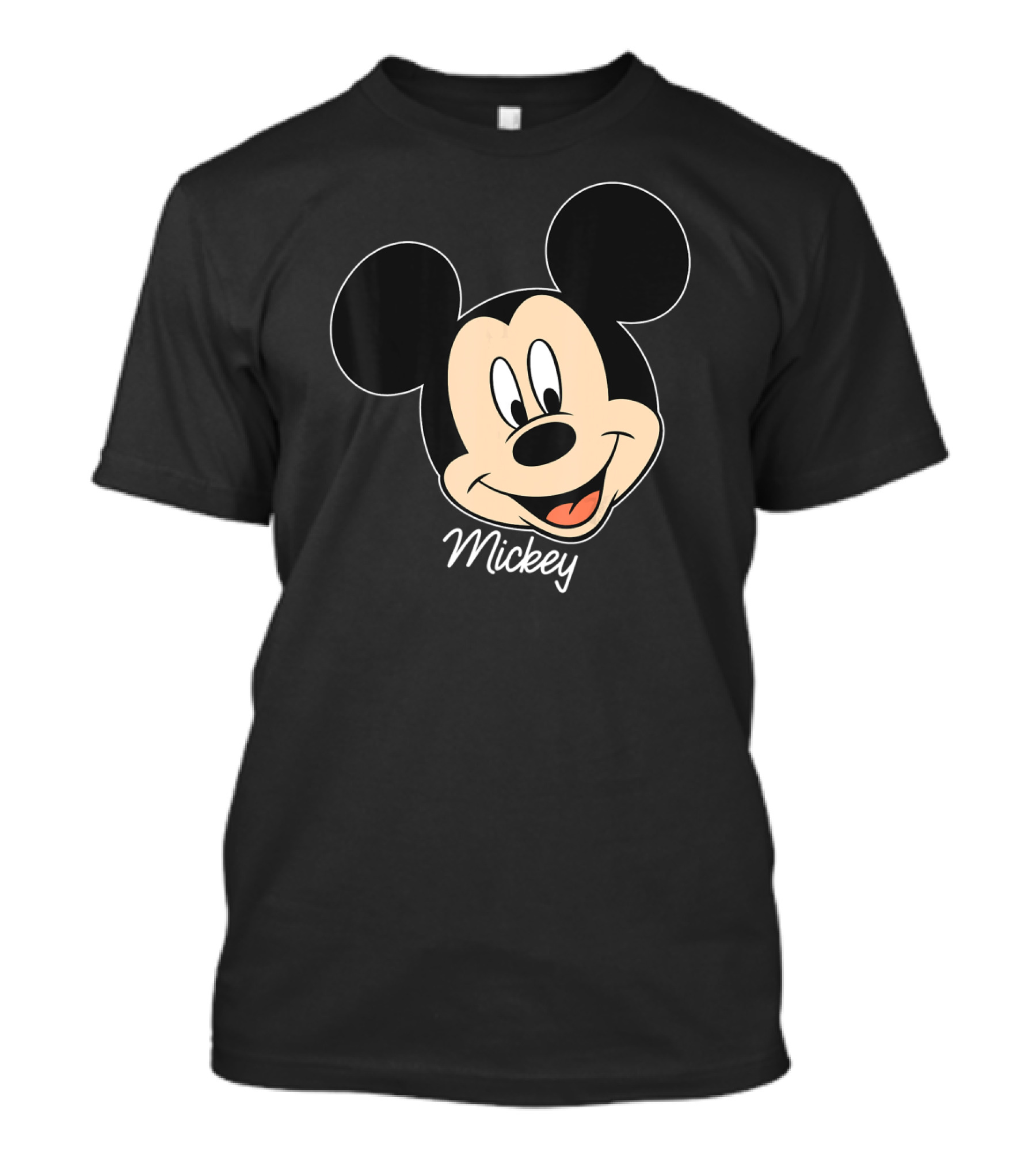Disney Mickey And Friends Mickey Mouse Big Face Mickey T-Shirt